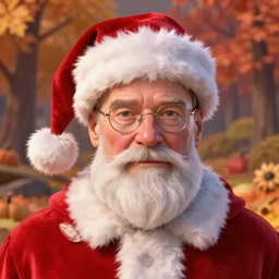 very beautiful portrait of walter white as santa claus, smooth, perfect face, fantasy, character design by mark ryden and pixar and hayao miyazaki, sharp focus, concept art, harvest fall vibrancy, intricate detail, cinematic lighting, hyperrealistic, 3 5 mm, diorama macro photography, 8 k, 4 k