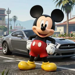 “mickey mouse in GTAV”