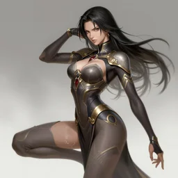 tier harribel, intricate, elegant, dynamic pose, highly detailed, digital painting, artstation, concept art, matte, sharp focus, illustration, art by Artgerm