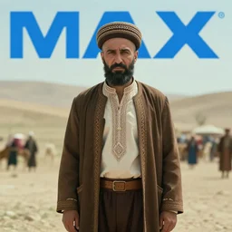 Kurdish shepherd wearing Kurdish clothes in a movie directed by Christopher Nolan, movie still frame, promotional image, imax 70 mm footage, 8k
