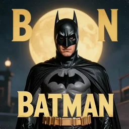 vintage classic movie title called batman