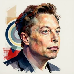 an hd abstract representation of the soul of elon musk by dali by kandinsky, 8k, ultra realistic