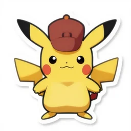 cute miss mascot musta © flott musta © flott floatzel pokemon sticker art, cronobreaker, beeple game icon