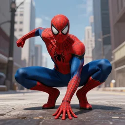 samurai spider - man.