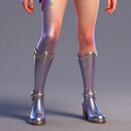 camille, from league of legends, metallic legs, hyper detailed, clear face, cute eyes, digital painting, trending in artstation, studio quality, smooth render, fluorescent skin, unreal engine 5 rendered, octane rendered, art style by jules bastien - lepage and gaston bussiere and sleepy sheep and wlop and james christensen