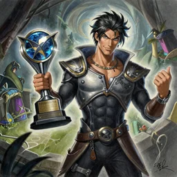 an award-winner drawing of the game league of legends