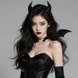 the portrait of the neutral evil fallen female dark knight vagabond as absurdly beautiful, gorgeous, elegant, sophisticated, young idol, an ultrafine hyperdetailed illustration by kim jung gi, irakli nadar, intricate linework, bright colors, octopath traveler, final fantasy, unreal engine 5 highly rendered, global illumination, radiant light, detailed and intricate environment