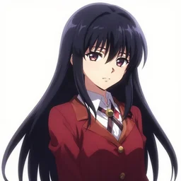 minami hamabe in kakegurui by vincent di fate, rule of thirds, seductive look, beautiful