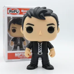 nintendo stop motion vinyl action figure, plastic, toy, by butcher billy