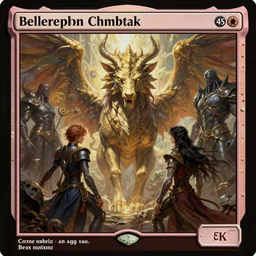 bellerophon facing the chimera, magic the gathering artwork, d & d, fantasy, cinematic lighting, centered, symmetrical, carne griffiths, ayami kojima, beksinski, giger, trending on deviantart highly detailed, digital painting, concept art, smooth, sharp focus, illustration, volumetric lighting, epic composition, 8 k, art by akihiko yoshida and greg rutkowski and craig mullins, oil painting, cgsociety