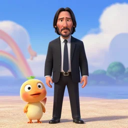 Keanu Reeves in Pixar\'s Up