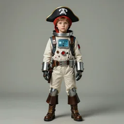 ( ( ( ( ( 2 0 5 0 s retro future 1 0 year old boy super scientest in space pirate mechanics costume full portrait. muted colors. ) ) ) ) ) by jean baptiste monge, tom lovell!!!!!!!!!!!!!!!!!!!!!!!!!!!!!!