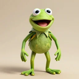 Kermit the frog as Big Boss from Metal Gear Solid 3