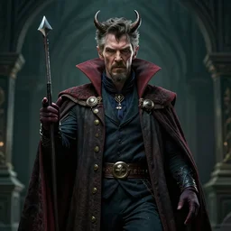 occult symbolic demonic doctor strange, ultra sharp, extreme details, cgi
