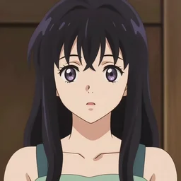 beautiful anime girl proportional symetrical facial features