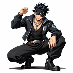 the edgiest edgelord anime character in existence