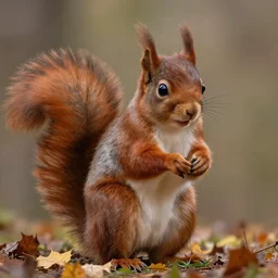 autumnal anthropomorphic red squirrel ranger, d & d, fantasy, portrait, highly detailed, digital painting, trending on artstation, concept art, sharp focus, illustration, art by artgerm and greg rutkowski and magali villeneuve
