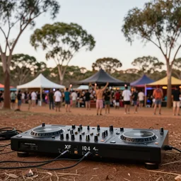 psytrance utopia village in the australian outback, XF IQ4, 150MP, 50mm, F1.4, ISO 200, 1/160s, natural light