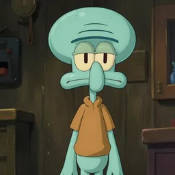 handsome squidward, portrait shinkai makoto studio ghibli studio key hideaki anno sakimichan stanley artgerm lau rossdraws james jean marc simonetti elegant highly detailed digital painting artstation pixiv