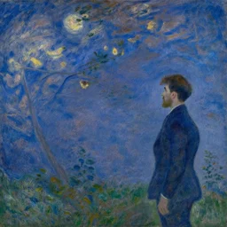 the walls of night by john avon and ( ( claude monet ) )