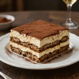 tiramisu, 4k, high definition, realistic, cinematic, centered