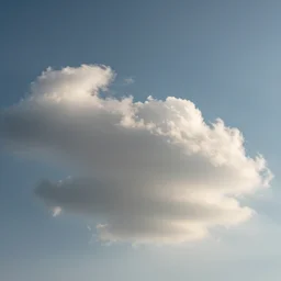 photo of simple clouds so beautiful in the sky