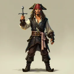 male pirate, fantasy, character design
