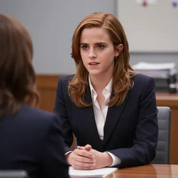 emma watson screenshot from the office interview