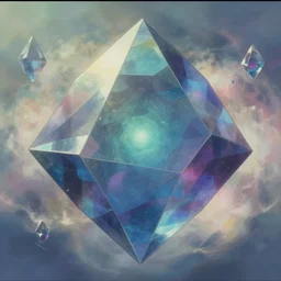 a calm painting of a beyond - dimensional alien fantasy prism, infused with a dream, in a screenshot from the science fiction anime film