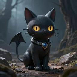 epic fantasy demonkitty