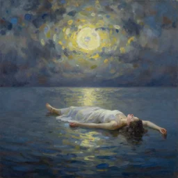 masterful oil painting of a dream within a dream