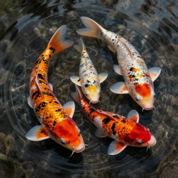 japanese koi fish yin yang drawing
