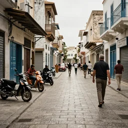 award winning photo of a street in algiers, by saul leiter, photography, detailed, beautiful, real, extremely precise, elegant