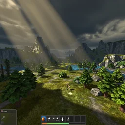 screenshot from the game activeworlds