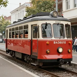 tram made of sausage, 4k, ultra detailed, hyper realistic,