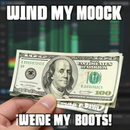 take my money meme stock