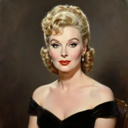 portrait of lucille ball, highly detailed painting by gaston bussiere, craig mullins, j. c. leyendecker 8 k