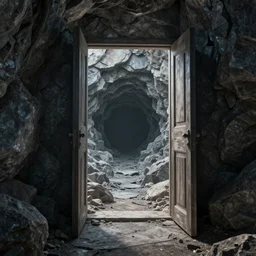doorway into the center of the earth, epic, digital art, trending on artstation