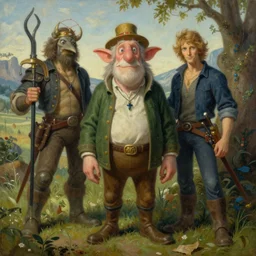 painting by brian froud, charles vess, highly detailed