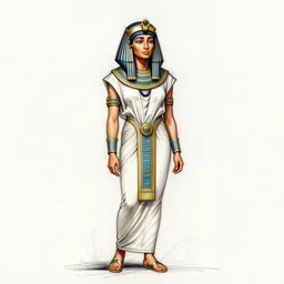 a sketch drawing, cleopatra in our time, portrait of full body, by gabo mendoza, trending on artstation