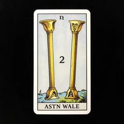 the 2 of wands tarot card by Austin osman spare