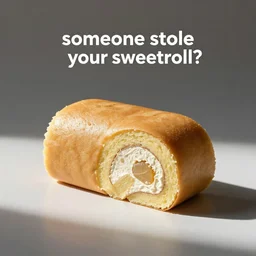 let me guess... someone stole your sweetroll?