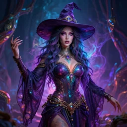 photorealistic witch goddess as a dmt entity in the style of alex grey and michael whelan. hyperdetailed photorealism, 1 0 8 megapixels, amazing depth, high resolution, 3 d shading, 3 d finalrender, 3 d cinematic lighting, glowing rich colors, psychedelic overtones, artstation concept art.