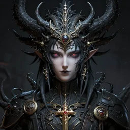 by kyoto animation, techwear occultist, chaos magick, leviathan cross, beautiful, detailed symmetrical close up portrait, intricate complexity, in the style of artgerm and ilya kuvshinov, cel shaded, 4 k, concept art, by wlop, ilya kuvshinov, artgerm, krenz cushart, greg rutkowski, pixiv. zbrush sculpt, octane, houdini, vfx. cinematic dramatic atmosphere, sharp focus, volumetric lighting, cinematic lighting, studio quality, smooth render, unreal engine 5 rendered