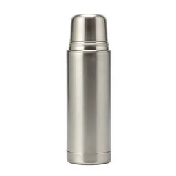 engraved thermos flask, 8k product photo, isolated on a pure white background, centered, entire object in frame, sharp focus, soft studio lighting