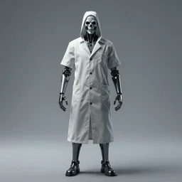 cybernetic plague doctor gothic horror
