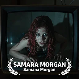 the scene from The Ring where Samara Morgan crawls out of the TV, 35mm award winning photograph
