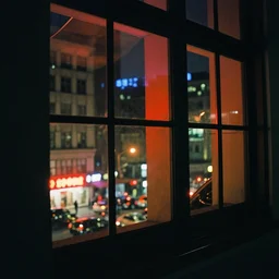 outdoorsy guys club likes to look at the exteriors of urban architecture  shot on film in technicolor:3 by darius khondji wong kar-wai night: 2 time scenes reflections through windows:2 red:4 and blue:3 lights orange:4 lights busy nightlife:2 in city scene melancholic:5 quality