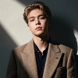 park jimin modeling, high detail, photography by annie leibovitz, ansel adams, mary ellen mark