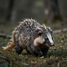 ( ( ( ( ( a singing opossum. muted colors. ) ) ) ) ) by jean - baptiste monge!!!!!!!!!!!!!!!!!!!!!!!!!!!